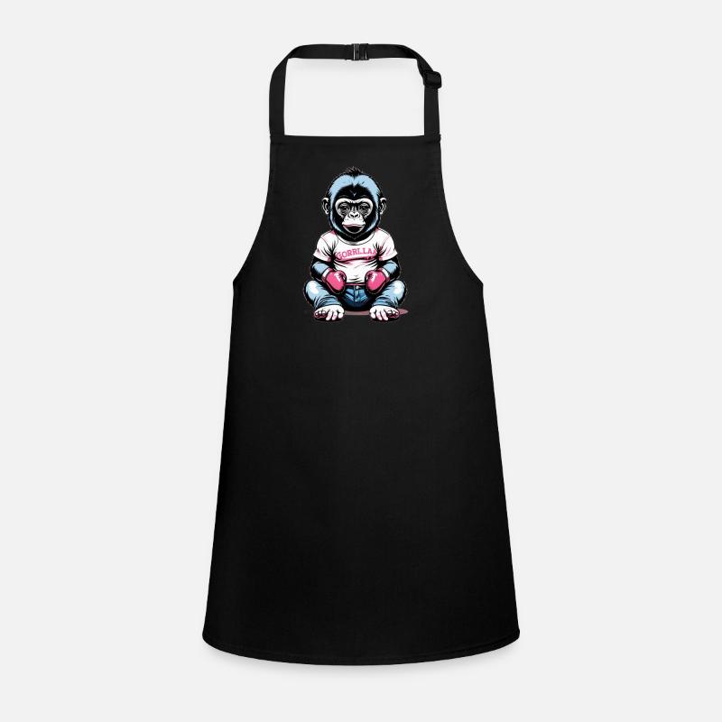 Boxing Gorilla Boxer Children's Apron