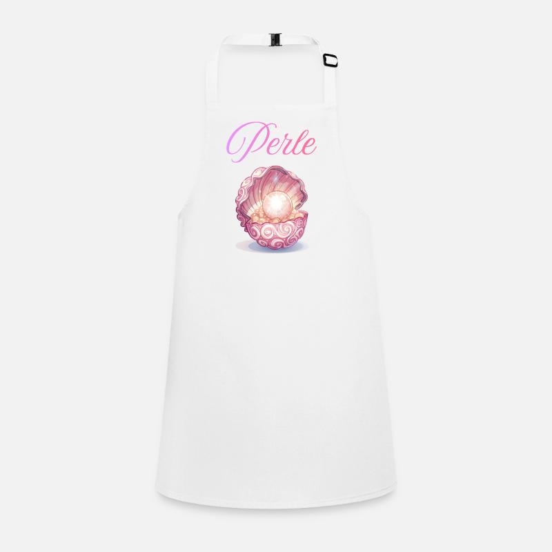 Pearl in the Rose Shell Children's Apron