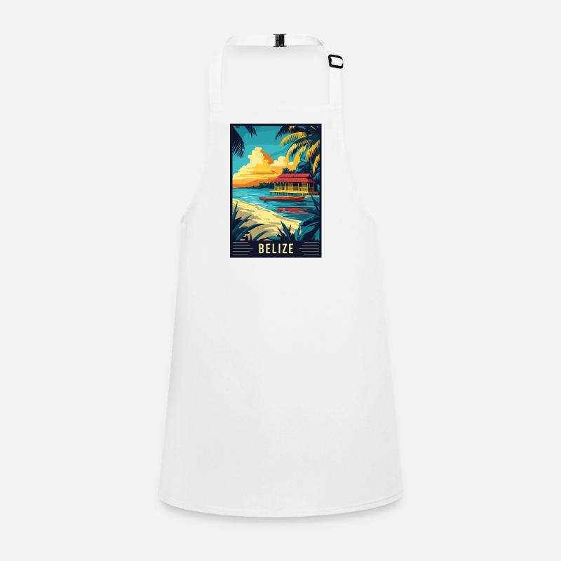 Découvrez le paradis tropical du Belize Tablier Enfant