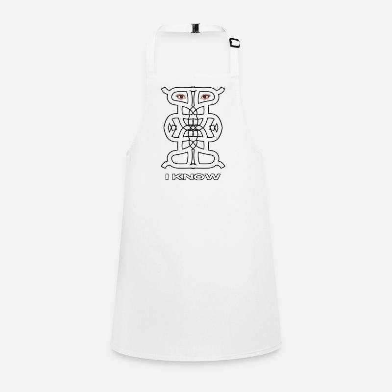 I Know - Abstract Symbolic Observer Children's Apron