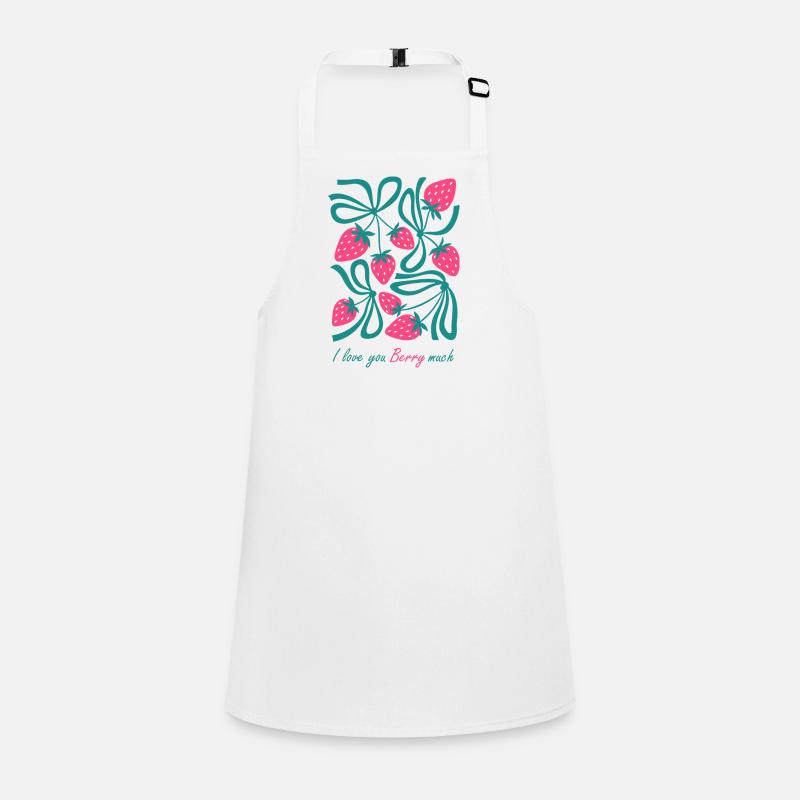 Ripe strawberries Children's Apron