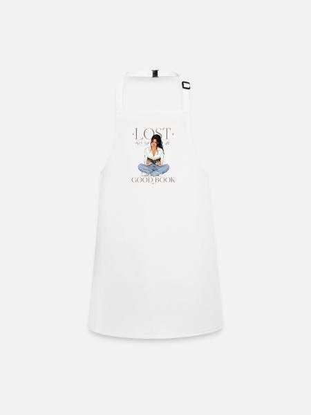 Books Book Love Reading - Children's Apron - white - Front