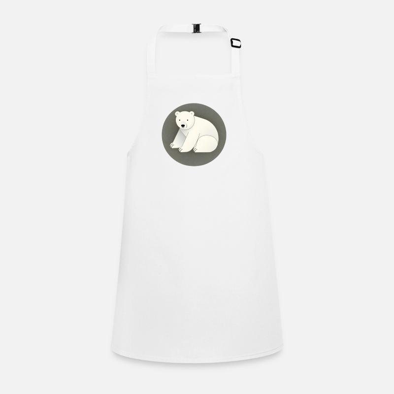 Cute polar bear Children's Apron