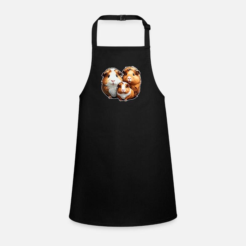 Three cute guinea pigs Children's Apron
