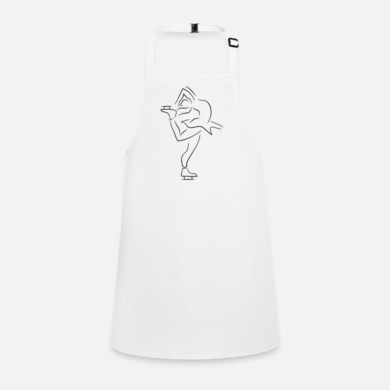 Eiskunstläuferin Schürze für Kinder