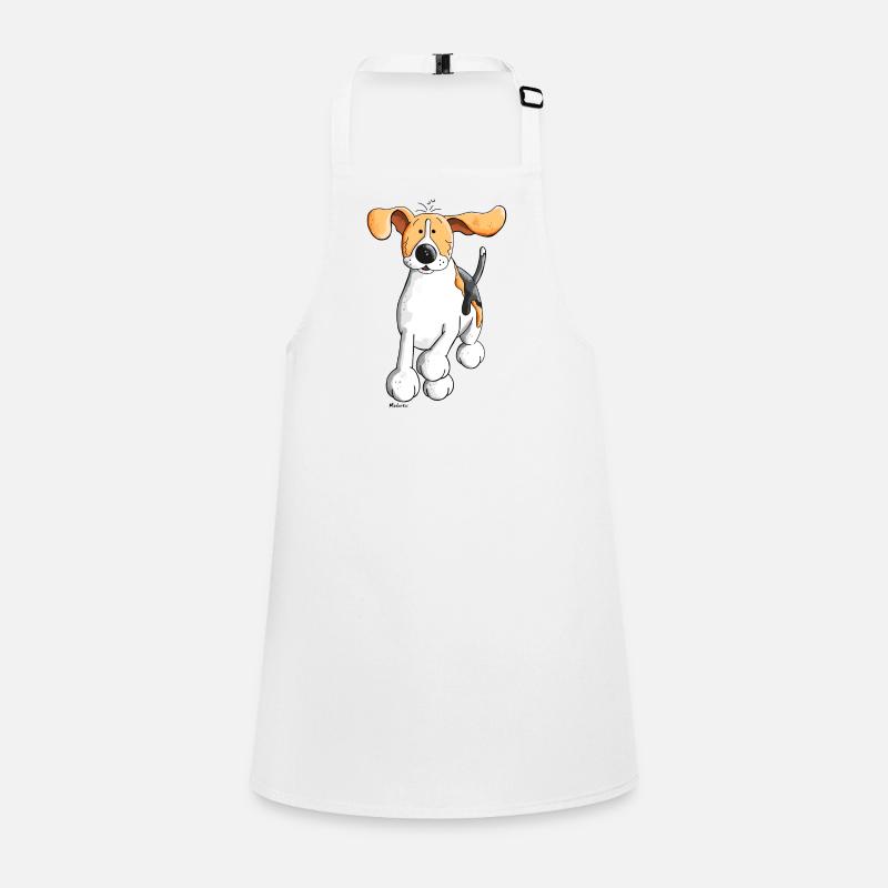 Funny Running Beagle Children's Apron