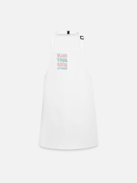 Attention à votre propre utérus Droits des femmes Émancipation - Tablier Enfant - blanc - Devant