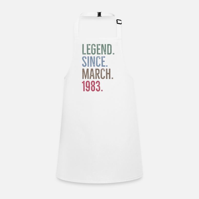 Legend Since March 1983 Children's Apron