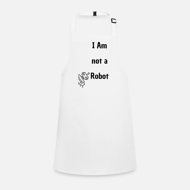 I am not a Robot Children's Apron