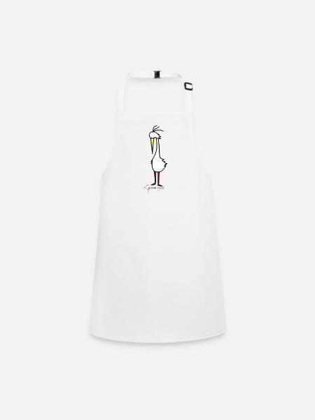 Roofbird © Chyropterum Innoxius - Children's Apron - white - Front