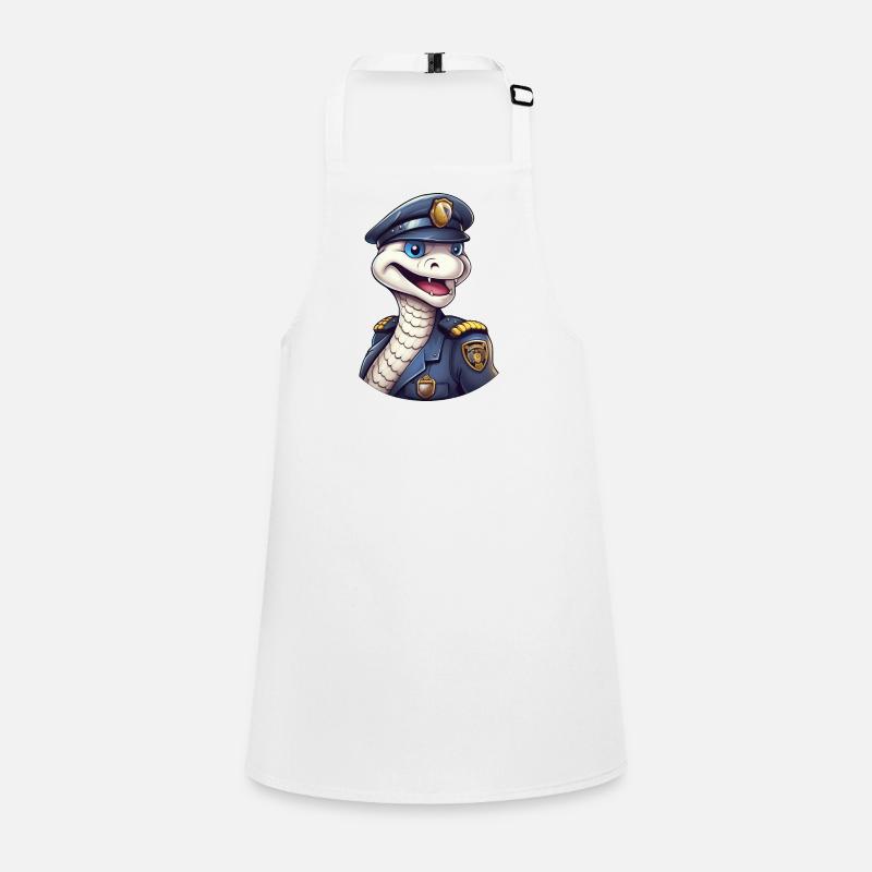 Snake Policewoman Children's Apron
