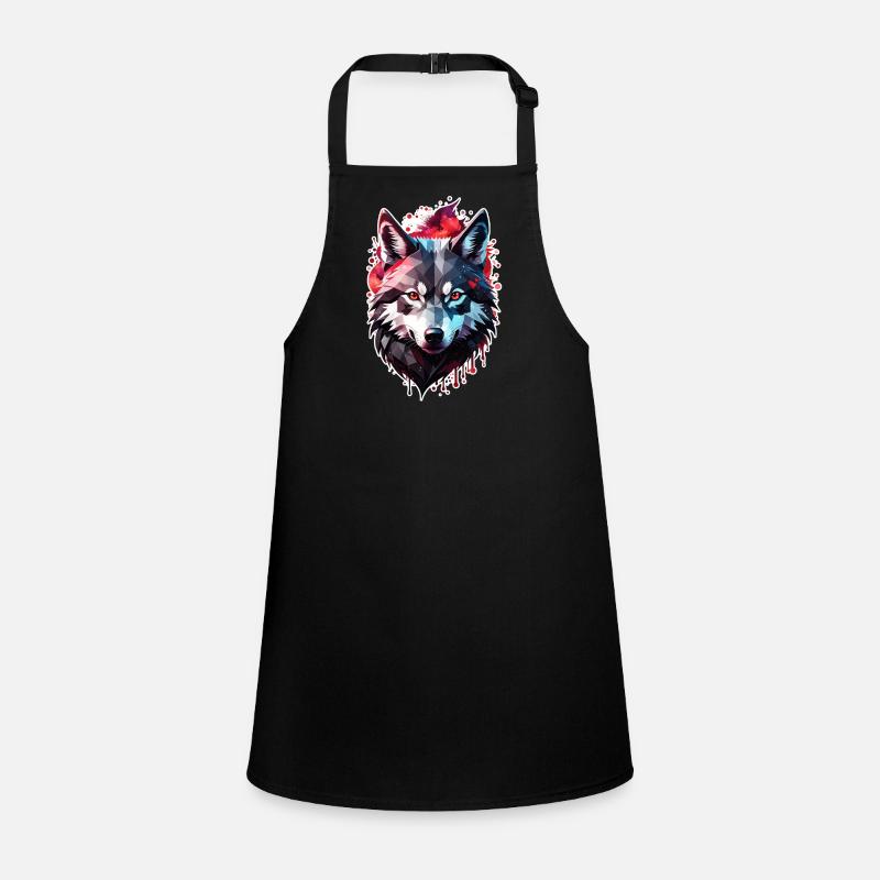 Wolf Tattoo Children's Apron