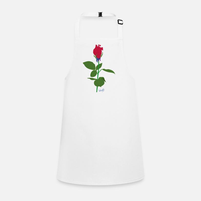 Cœur rose Tablier Enfant
