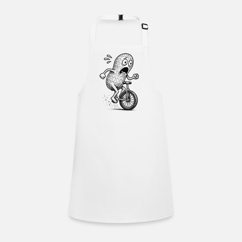 Panic Peanut sur un vélo Tablier Enfant