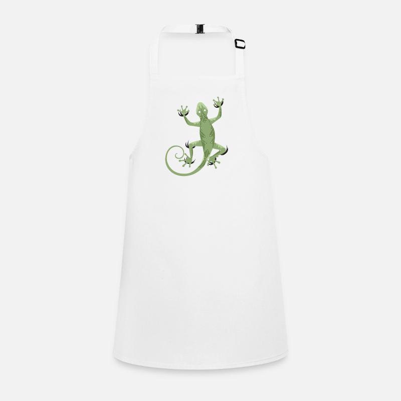 3D gecko Children's Apron