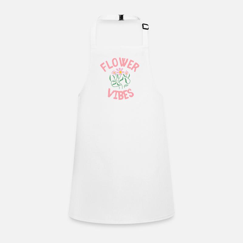 Flower Vibes Schürze für Kinder