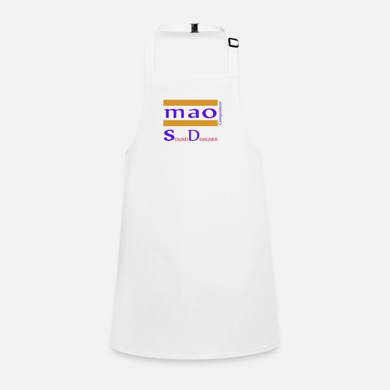 design boutique mao compo - Tablier Enfant - blanc