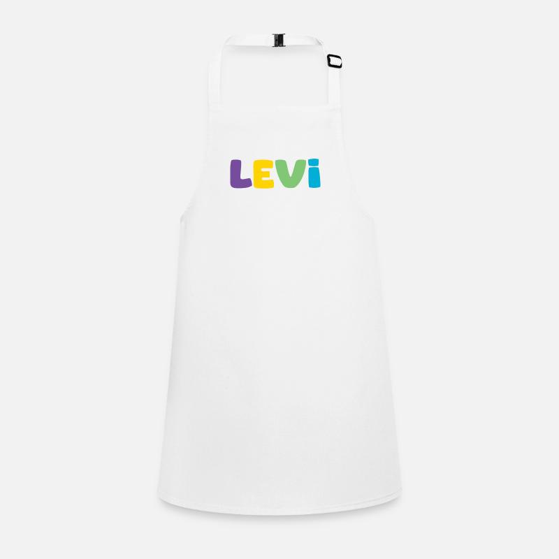 Name - Levi Schürze für Kinder