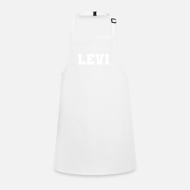 Name - Levi Schürze für Kinder