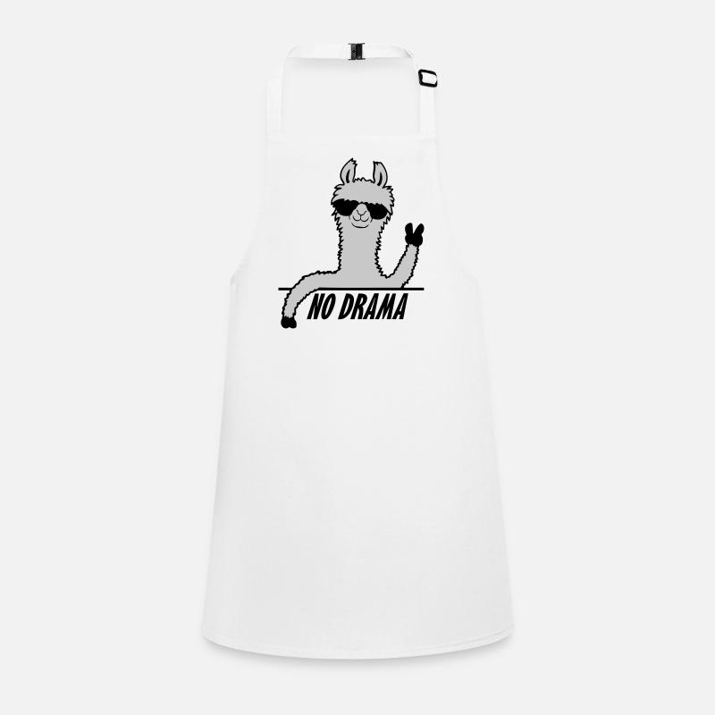 Pas de drame Lama Tablier Enfant