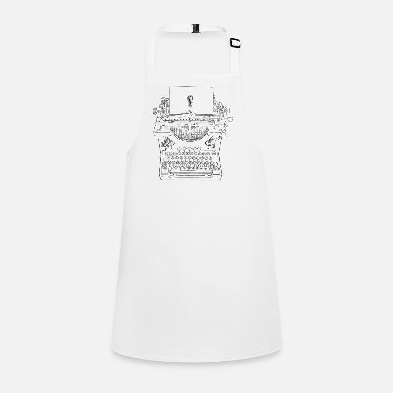 Typewriter Love Children's Apron
