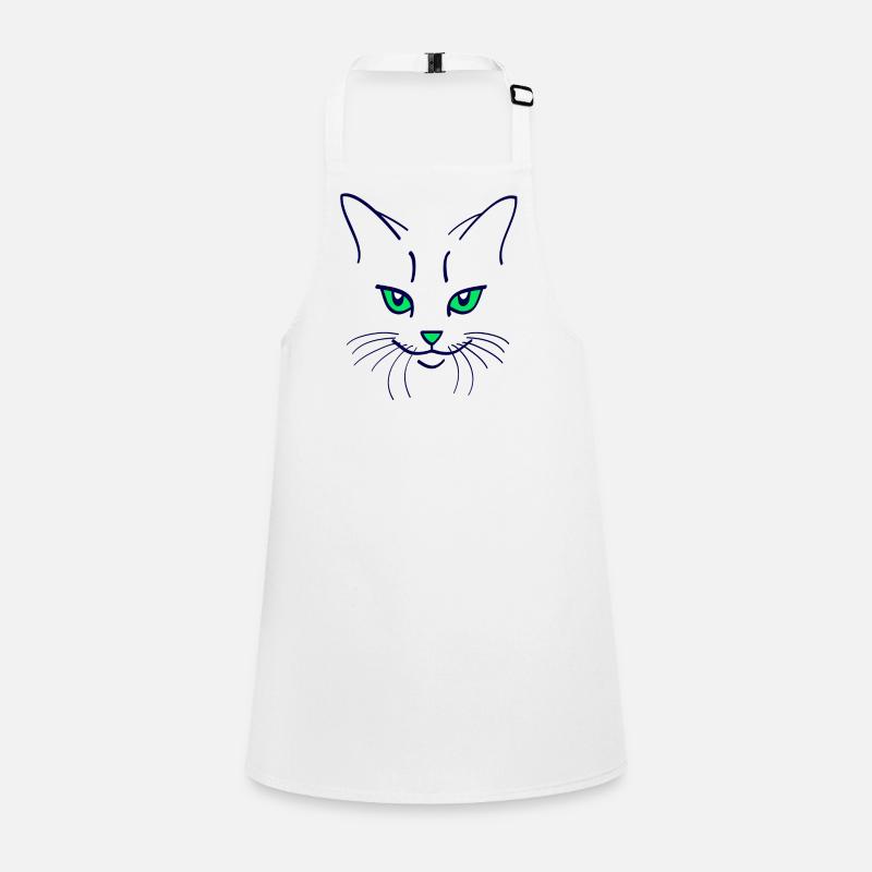 42 Cat Color Children's Apron