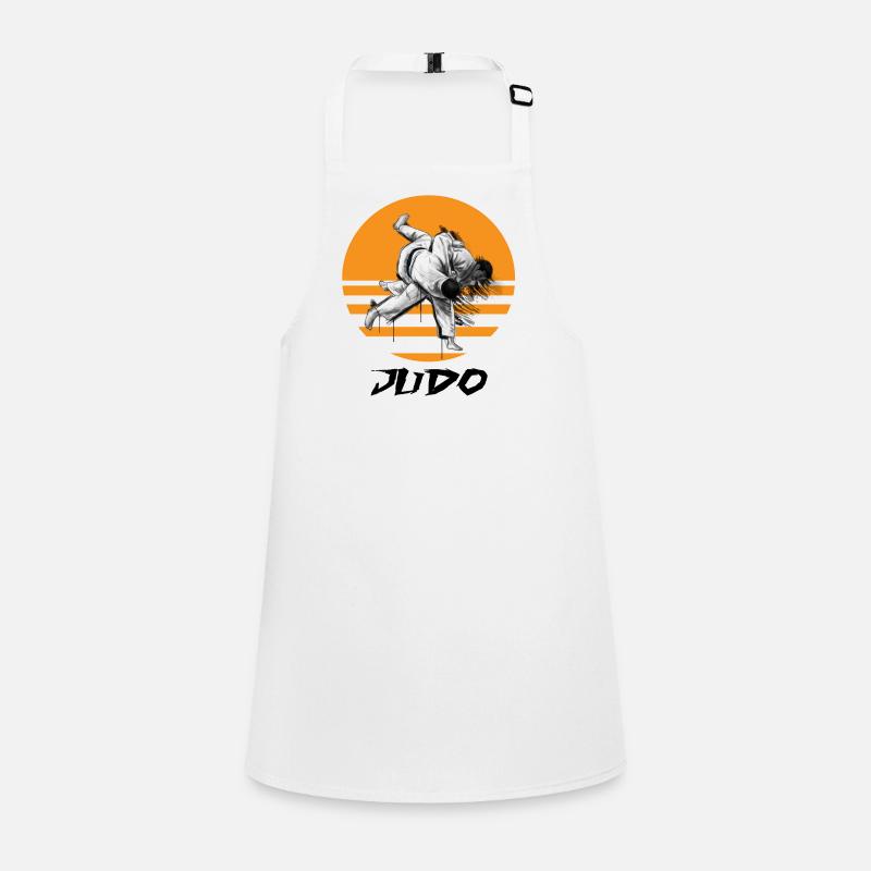 Motif d’arts martiaux de judo avec dynamique Tablier Enfant
