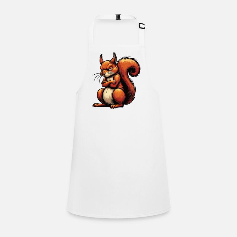 Squirrel Squirrel Squirrel Lover Rodent Children's Apron
