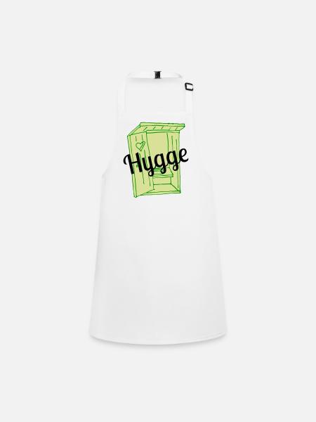 Hygge - Tablier Enfant - blanc - Devant