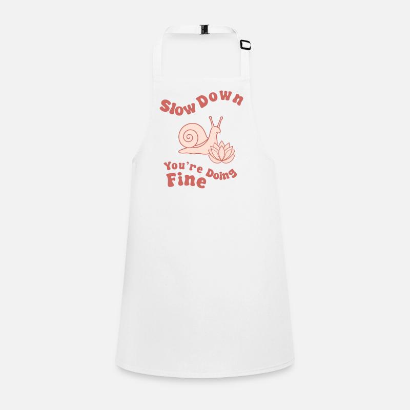 Slow down: you can handle it Children's Apron