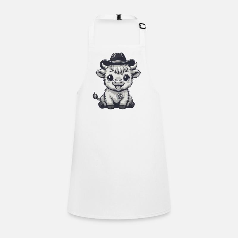 Vachette Cowboy Adorable Tablier Enfant