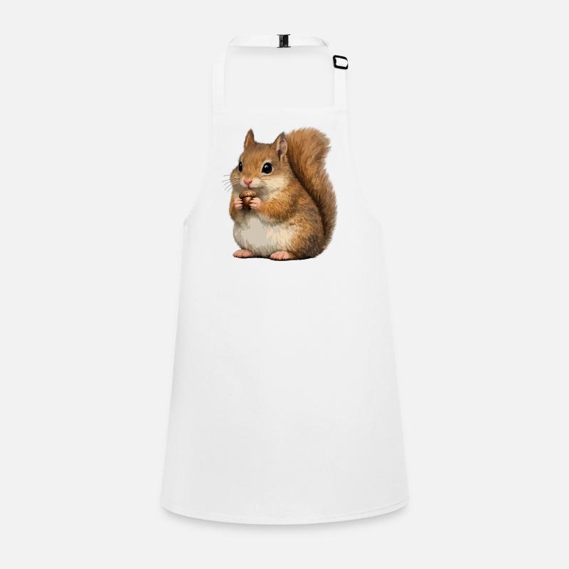 Squirrel with acorn Children's Apron