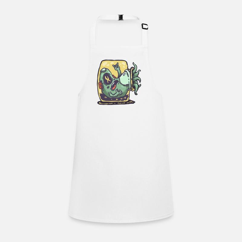 Alieno avocado in toaster Children's Apron