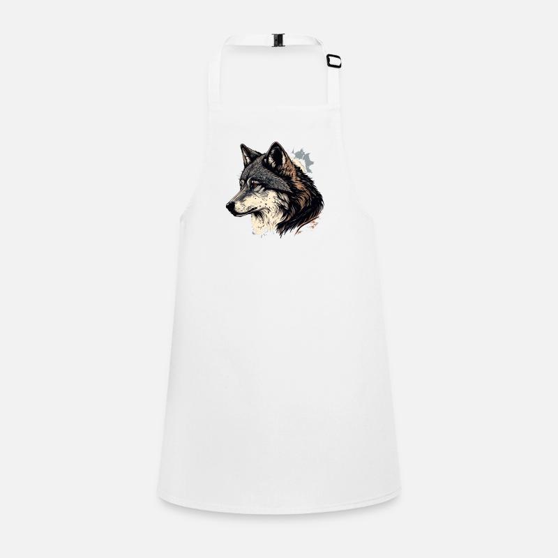Wolf Children's Apron