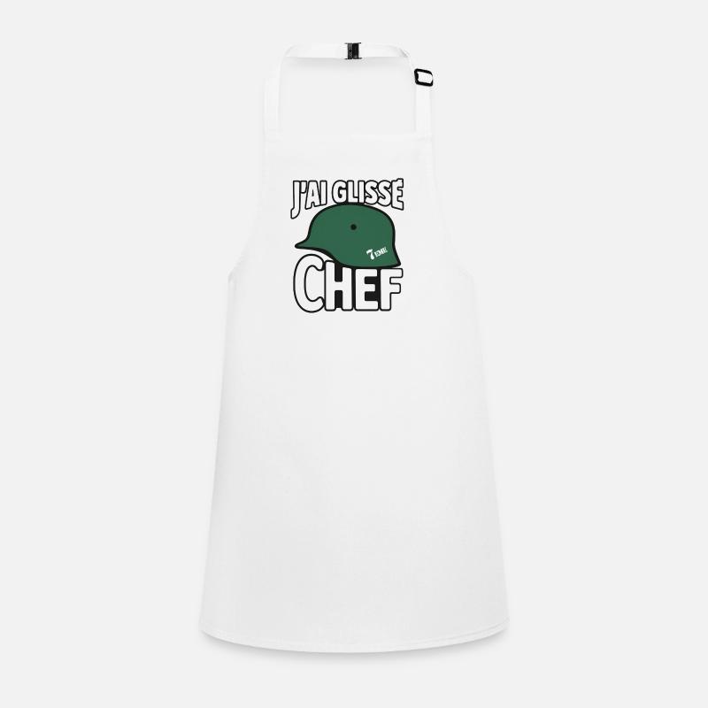 j’ai Glissé chef Tablier Enfant