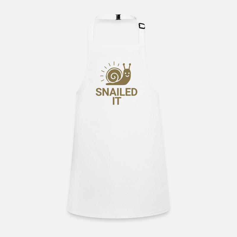 Snailed it Children's Apron