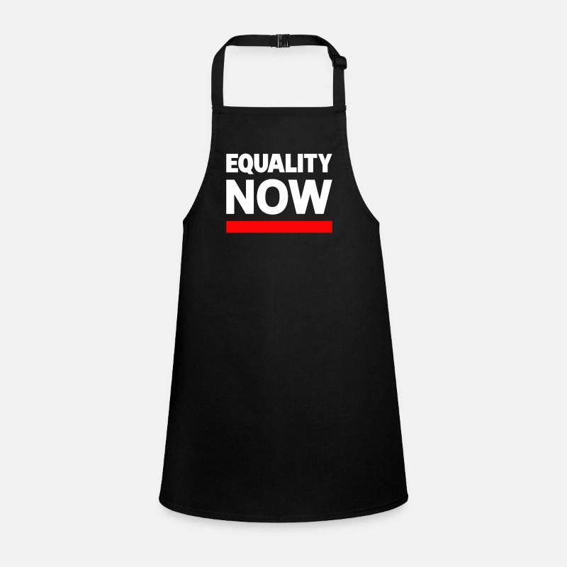 Slogan de la déclaration EQUALITY NOW Tablier Enfant