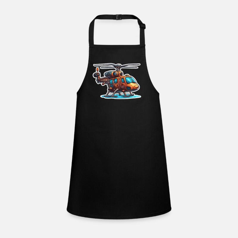 Helicopter / Helicopter / Flying / Aviation Children's Apron