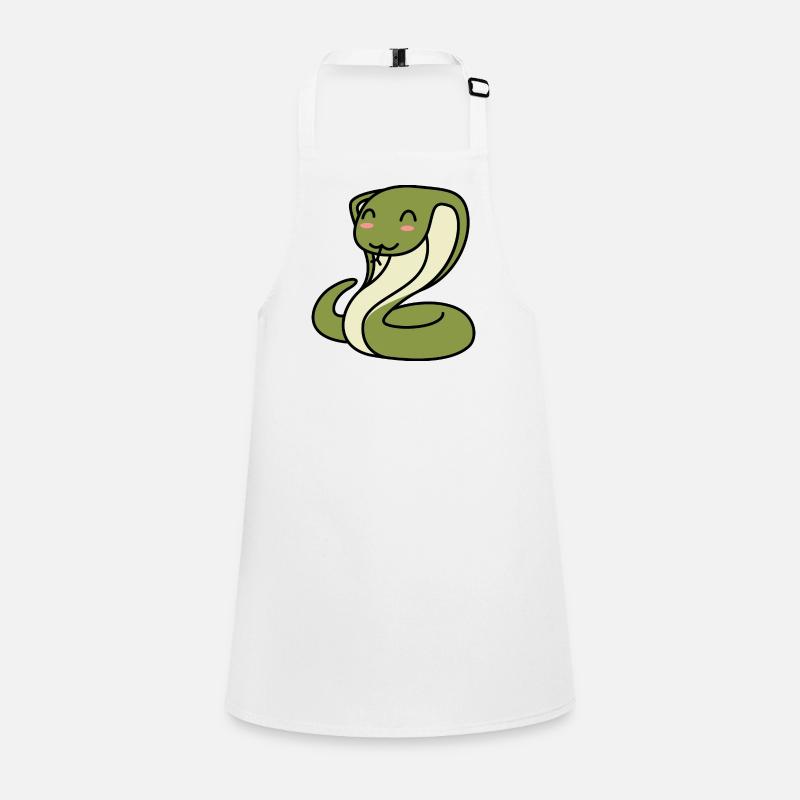 Serpent Cobra Comic Animal Tablier Enfant