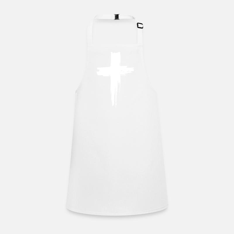 Painted cross Children's Apron