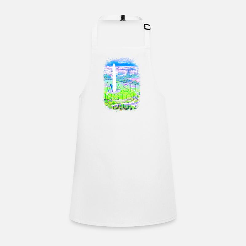 Monument - Children's Apron - white