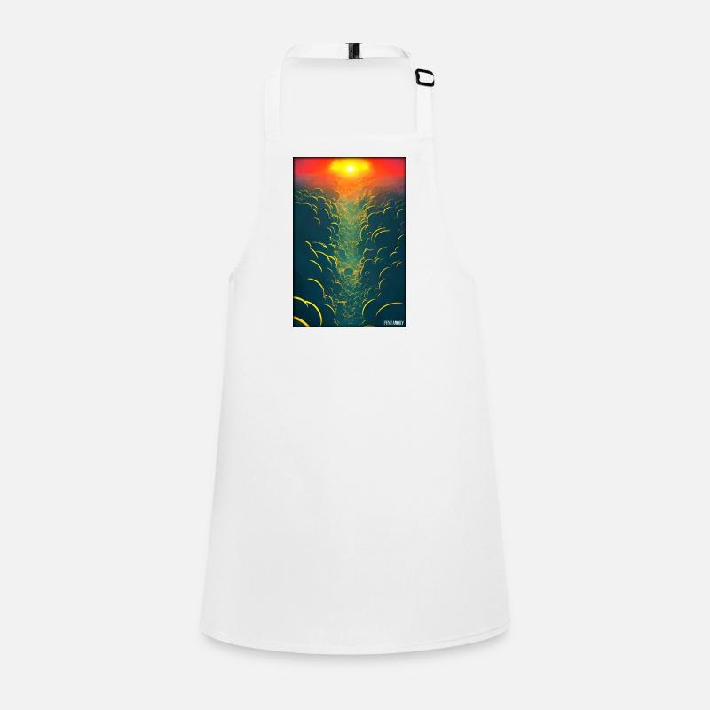Sunset Sunset Sun Sky Nature Summer Children's Apron
