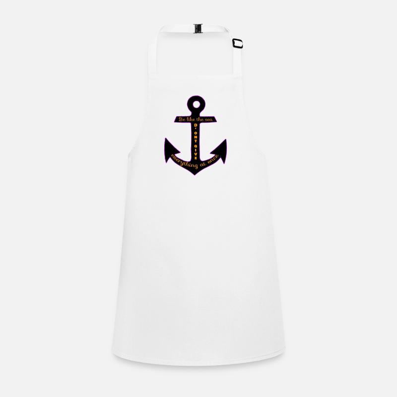 D'ont give everything at once Children's Apron