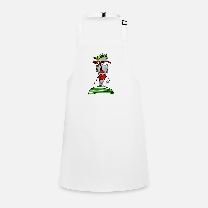 Gesicht Schürze für Kinder