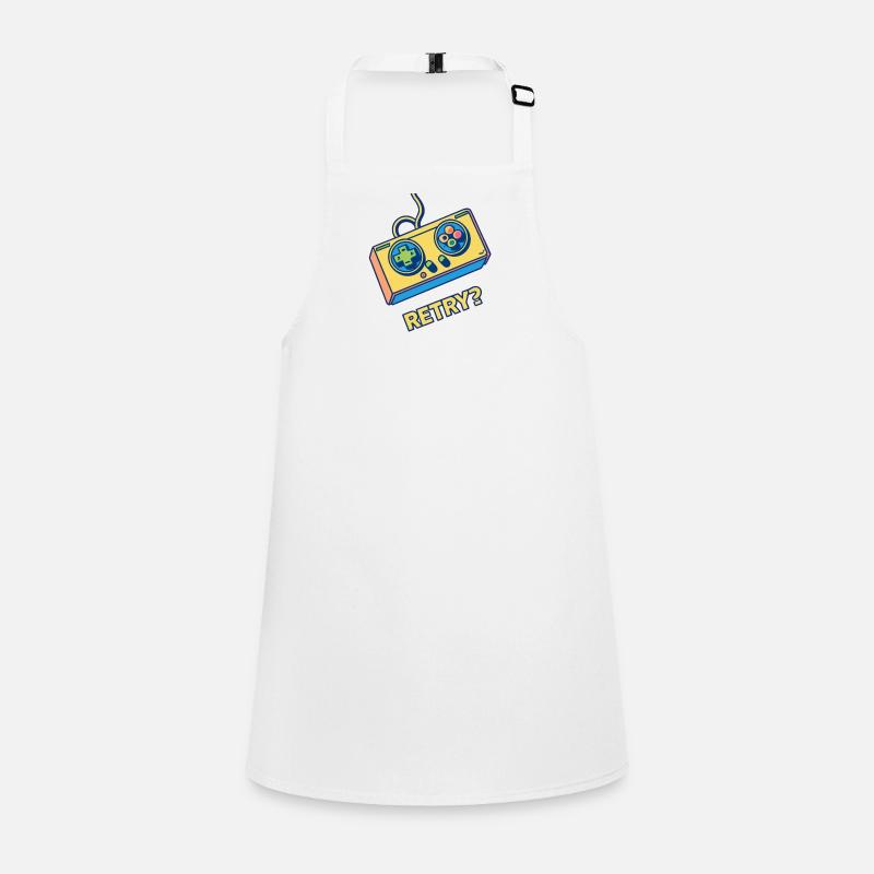 Retro Controller Retry Children's Apron
