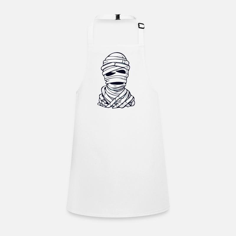Classic Mummy Cartoon Pattern Children's Apron