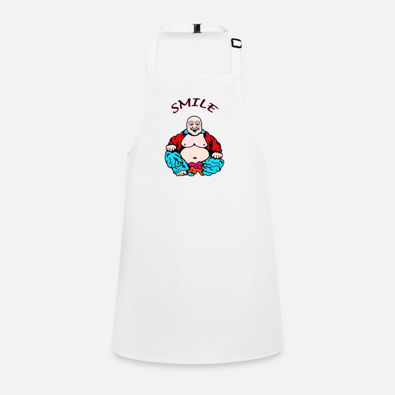 Fröhliches Yoga Schürze für Kinder