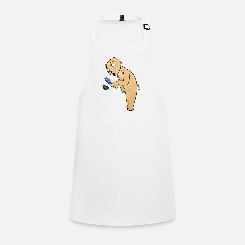 Lupe Schürze für Kinder