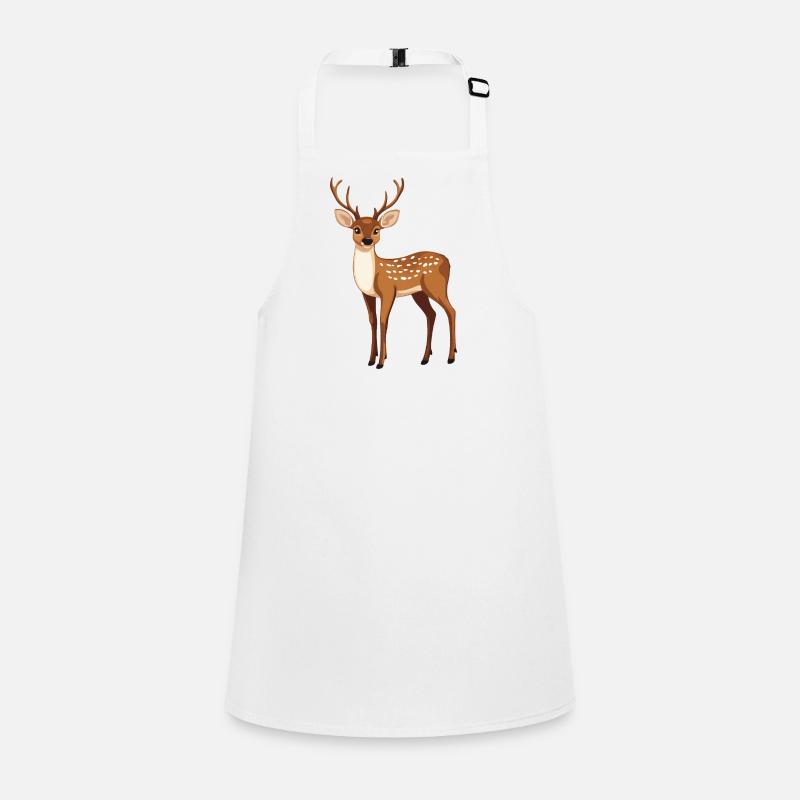 proud deer Children's Apron