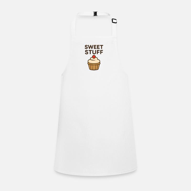Sweet Stuff Motivational Design Schürze für Kinder